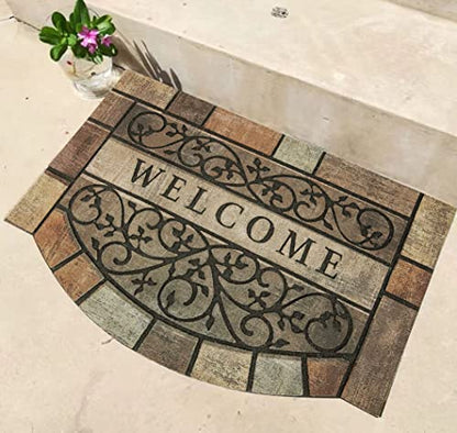 Welcome Door Mats 24"x36" Heavy Duty Front Door Mat Outdoor Welcome Mats