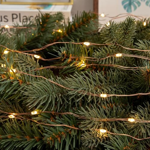 328FT 1000LED Long Fairy Lights Plug in Copper Wire for Bedroom - color: Copper wire, size: 328FT 1000 LEDs