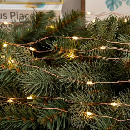 328FT 1000LED Long Fairy Lights Plug in Copper Wire for Bedroom - color: Copper wire, size: 328FT 1000 LEDs