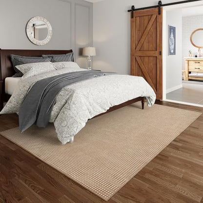 YDKGL Washable Area Rugs 6x9 ft Non Slip Area Rug for Living Room Brown - color: A- Brown, size: 6' x 9'