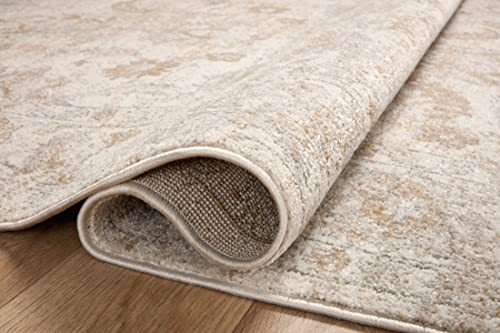 Loloi Odette Ivory/Beige 5'-3" x 7'-9" Area Rug