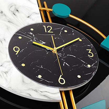 Large Wall Clocks Battery Operated Modern Clock for Living Room - style: Contemporary