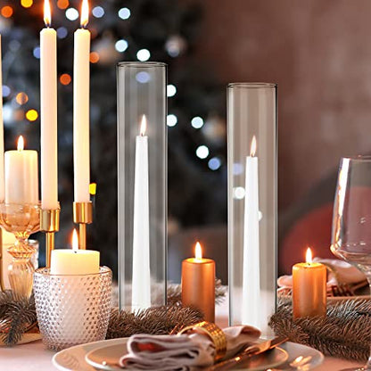Treela 48 Pcs 2.5" W x 14" H Hurricane Candle Holder Sleeve