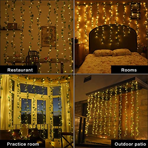Vine Lights 9.4 FT * 6.2 FT 240LED Fairy Lights for Bedroom