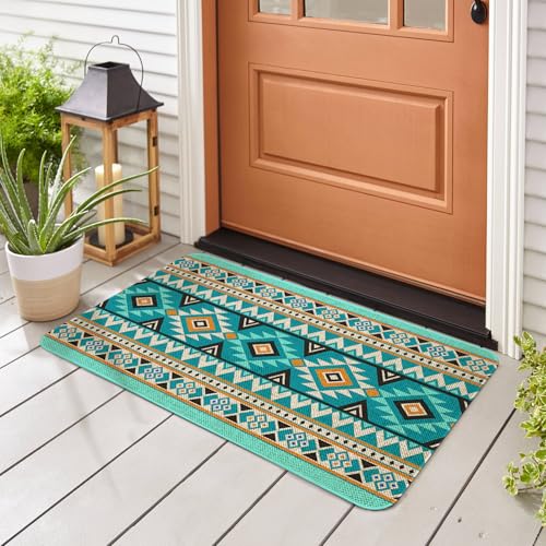 Boho Kitchen Mats Non Slip Farmhouse Kitchen Rugs Bohemia Home Decor Low-Profile Washable Floor Mat 30x17 Inch - color: Boho Kitchen Mat-01, size: 30x17 inch