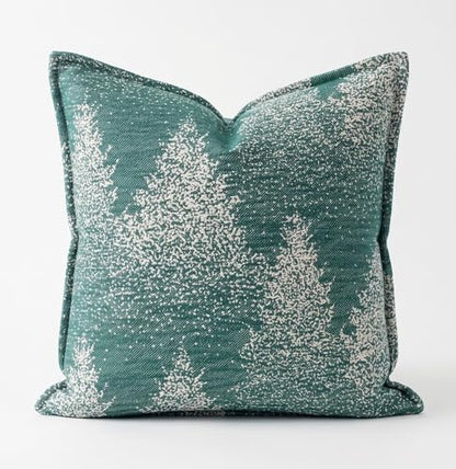 SanVia Designer Cotton Throw Pillow Covers 20x20 for Nooks, Beds & Sofas - color: Pine Green, size: 20" x 20" (Pack of 1)