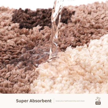 Molesun Bear Bath Mat 18x30, Soft Absorbent Microfiber Bath Rugs - color: Bear
