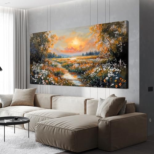 Nature Landscape Wall Art Prints for Living Room 20" X 40" Home Wall Decor - color: XY-T, size: 40"L x 20"W