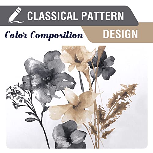 H.VERSAILTEX 100% Blackout Curtains 96 Inches for Living Room, Grey/Taupe - color: Grey/Taupe, size: 52"W x 96"L (Pack of 2)