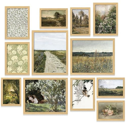 97 Decor French Country Wall Art, 12 Pcs Landscape Prints, Unframed - color: French Country Landscape Gx8x10