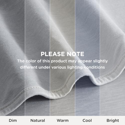 Bedsure Silky Soft Cooling Blanket Twin XL Size, 60"x90", Light Grey - color: 08- Light Grey, size: Twin Xl (60" X 90")