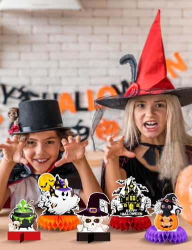 Halloween Table Decorations, 10Pcs Halloween Centerpieces for Tables - style: Halloween