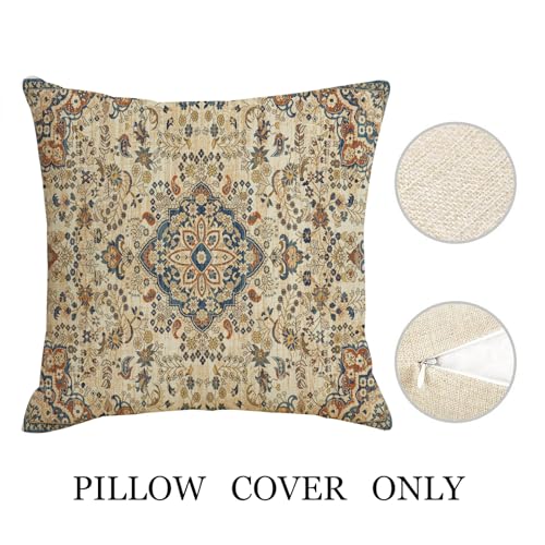 Boho Pillow Covers 18x18 Sage Green Ethnic Throw Pillows Cover - color: Grey Boho 2, size: 18" x 18" (Pack of 2)