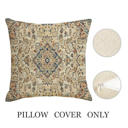 Boho Pillow Covers 18x18 Sage Green Ethnic Throw Pillows Cover - color: Grey Boho 2, size: 18" x 18" (Pack of 2)