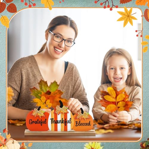 Fall Thanksgiving Pumpkin Wooden Sign Office Home Decor - style: Classic Pumpkin