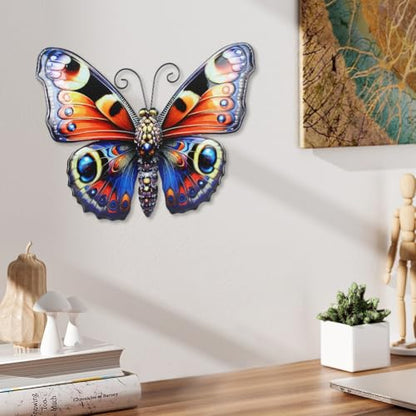 VEWOGARDEN Butterfly Wall Decor Large Outdoor Metal Wall Art - style: Butterfly