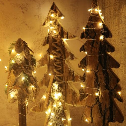 6 Pack Fairy Lights Battery Operated With Timer,2 Remotes,20 LED Warm White - color: Warm White, size: 6.5ft