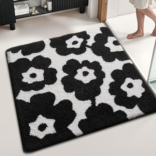 LUMI Square Bathroom Rug 32x32, Soft Absorbent Bath Mat, Non Slip - color: Dove Gray, size: 32"x32"