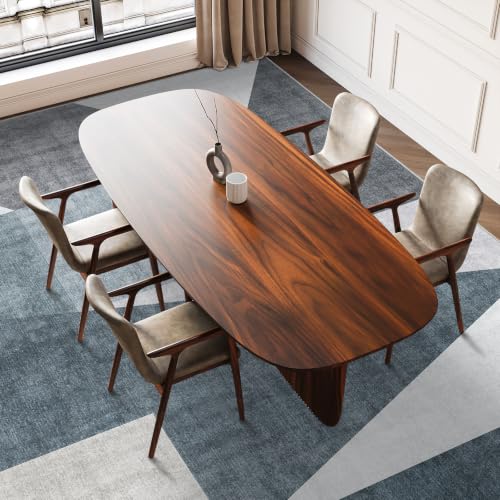6x9 Washable Area Rug for Living Room - Non-Slip Geometric Rugs Blue Grey - color: Blue/Grey, size: 6' x 9' (Rectangular)