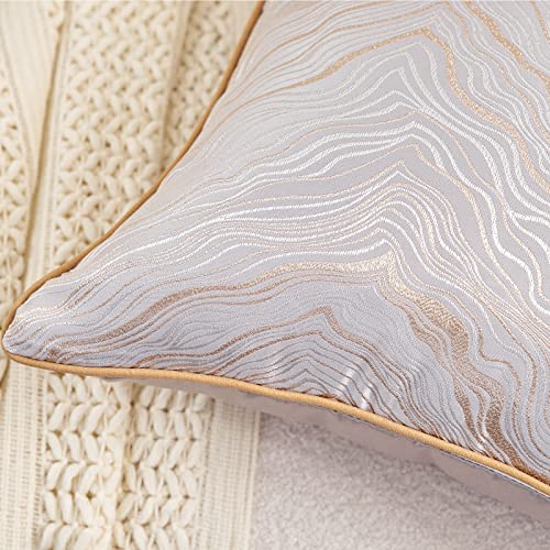 Avigers Throw Pillow Cover 20 x 20 Inch, Silver, Rayon Blend, Hidden Zipper - color: Silver, size: 20" x 20" (Pack of 1)