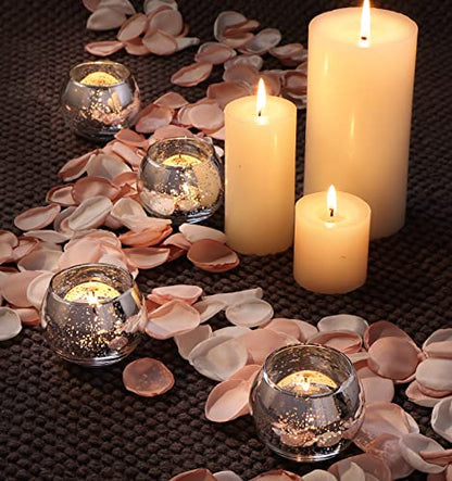 Volens 24PCS Silver Votive Candle Holders for Table Centerpieces - color: Silver, size: 24 PACK