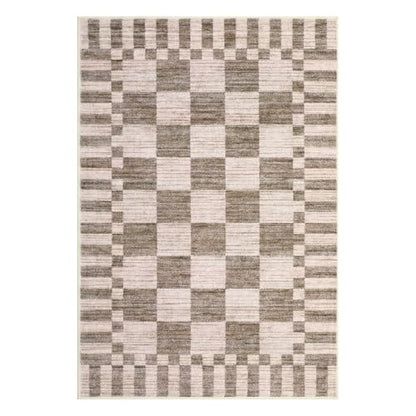 GarveeHome 2x4 Kitchen Runner Rug Non Slip Washable Runner Rug for Hallway - color: Brown, size: 2' x 4' (Rectangular)