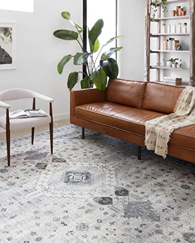 Loloi Skye Silver/Grey 2'-3" x 3'-9" Accent Rug - color: Silver / Grey, size: 2'3" x 3'9" (Rectangular)