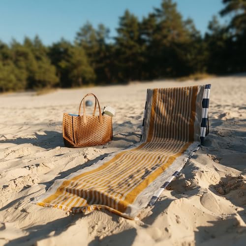 Natural Coarse 100% Linen Table Runner 18 x 95 Inches - Rustic Farmhouse Flax Table Runner for Everyday Use, Holidays & Special Occasions (Mustard Yellow, 18 x 95 inch) - color: Mustard Yellow