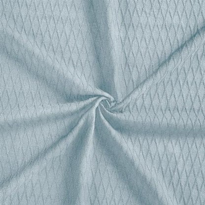 Superior Cotton Blanket, Lightweight, Breathable Bedding, Throw, Aqua - color: Aqua, size: Throw
