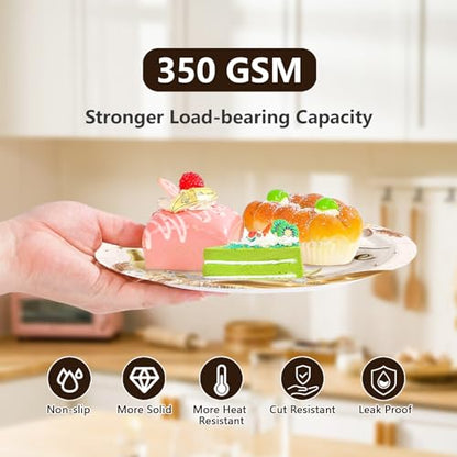 96Pcs Exhale Night Champagne Party Supplies,Serves 24 - style: Luxury Champagne Party Plates