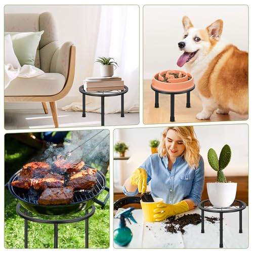 Sbosbo 6 Pack Metal Plant Stands Heavy Duty Plant Stand for Indoor Outdoor