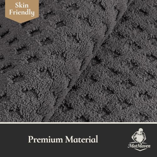Dirt Trapper Door Mat 32"x 48", Non-Slip Entryway Rugs, Dark Grey - color: Dark Gray, size: 32" x 48"