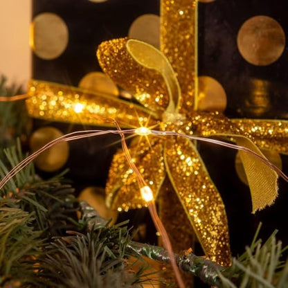 660FT 2000LED Extra Long Fairy Lights Plug in Copper Wire Christmas - color: Copper wire, size: 660FT 2000LEDs