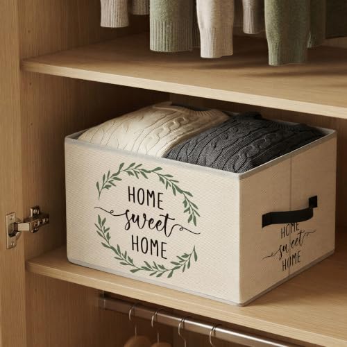 Home Sweet Home Storage Basket Organizer - color: Home Sweet Home