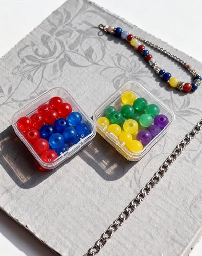 LJY 48 Clear Square Plastic Boxes, 53 x 53 x 20 mm for Beads - color: Transparent, size: Single Size (2.1 x 2.1 x 0.8 inch)
