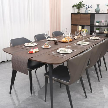 Myir JUN Placemats Set of 8 Kitchen and Dining Table Placemats - color: Coffee, size: Set of 8