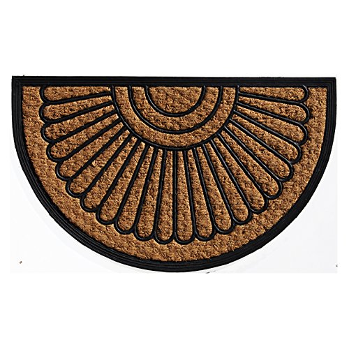 Calloway Mills 280051830 Sun Pointe 18" X 30" Coir and Rubber Doormat - color: Sun Pointe