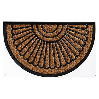 Calloway Mills 280051830 Sun Pointe 18" X 30" Coir and Rubber Doormat - color: Sun Pointe