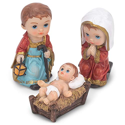 Kurt S. Adler 1.6-4.5" Children's Nativity, 13-Piece Set (D3762)