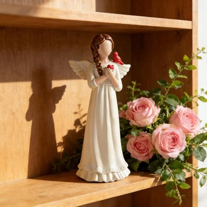Cardinal Gifts for Women，Sympathy Gifts Angel Figurine - color: Guardian Angel