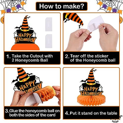KatchOn Halloween Centerpieces for Tables, Pack of 9