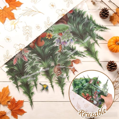 SUNBEAUTY Woodland Animals Banner 13.2FT Baby Shower Garland Party Supplies - color: Forest-2