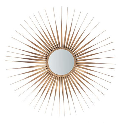 Safavieh Home Collection Lachlyn 34-inch Gold Sunburst Round Mirror