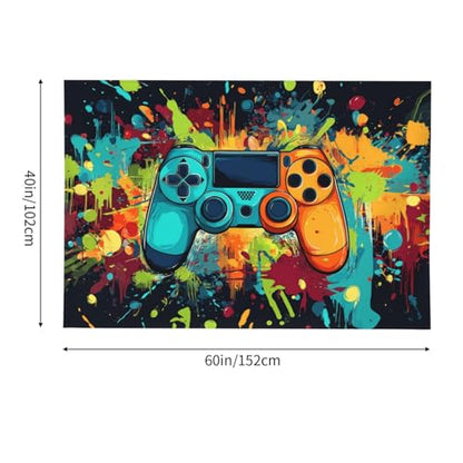 mutakin Game Tapestry Wall Hanging Aesthetic For Bedroom Living Room Dorm (Game) - color: Game