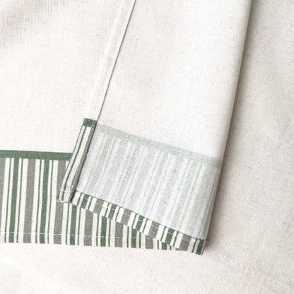 Striped Linen Valances for Windows 54x15 Inch for Rustic Farmhouse Decor