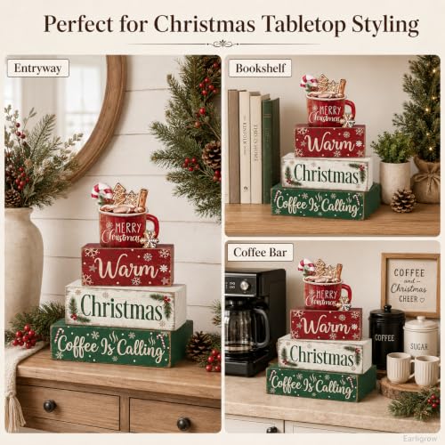 Christmas Decorations Indoor, Christmas Hot Cocoa Home Decor - style: Hot Cocoa