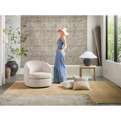 Livabliss x Galey Alix Architect III Modern Geometric Area Rug, 6'7" x 9' (7' x 9'), Gray/Black - color: Gray/Black, size: 6'7" x 9' (Rectangular)
