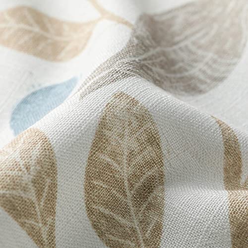 VOGOL Birds & Leaves Print Curtains, Rod Pocket Drapes, 42 x 45, 2 Panels - color: Birds, size: 42"W x 45"L (Pack of 2)