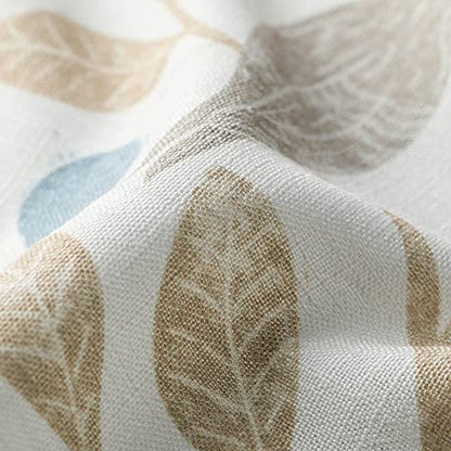 VOGOL Birds & Leaves Print Curtains, Rod Pocket Drapes, 42 x 45, 2 Panels - color: Birds, size: 42"W x 45"L (Pack of 2)