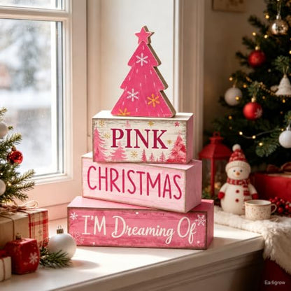 Christmas Decorations Indoor, Winter Pink Christmas Tree Home Decor - style: Pink Tree